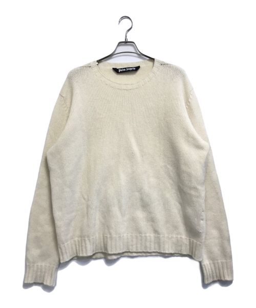 Palm Angels（パーム エンジェルス）Palm Angels (パーム エンジェルス) バックロゴニット ホワイト サイズ:XL　　　の古着・服飾アイテム
