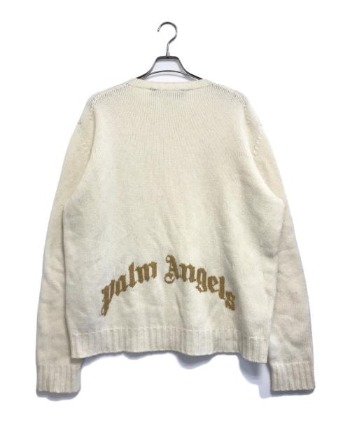 Palm Angels（パーム エンジェルス）Palm Angels (パーム エンジェルス) バックロゴニット ホワイト サイズ:XL　　　の古着・服飾アイテム