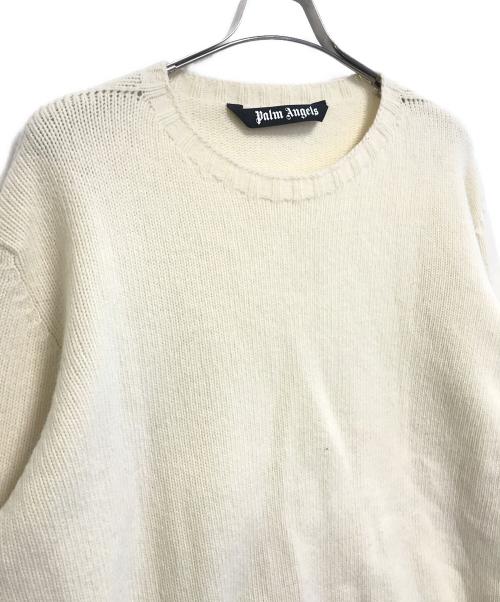 Palm Angels（パーム エンジェルス）Palm Angels (パーム エンジェルス) バックロゴニット ホワイト サイズ:XL　　　の古着・服飾アイテム