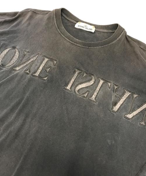 STONE ISLAND（ストーンアイランド）STONE ISLAND (ストーンアイランド) OLD’DYE TREATMENT ブラック サイズ:Ｍの古着・服飾アイテム