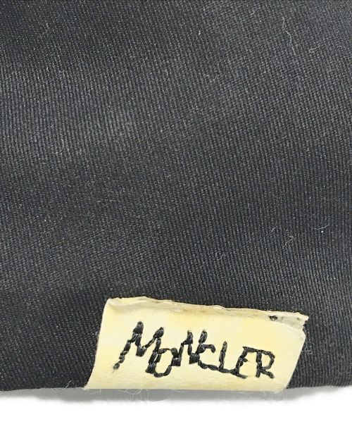 MONCLER（モンクレール）MONCLER (モンクレール) キャップ ブラックの古着・服飾アイテム