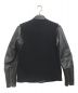 anachronorm (アナクロノーム) ウール切替ライダースジャケット ブラック サイズ:42：13000円