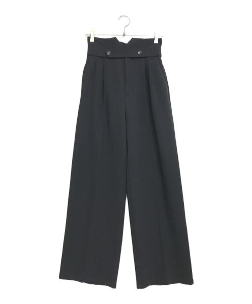 UNITED TOKYO（ユナイテッドトーキョー）UNITED TOKYO (ユナイテッドトーキョー) トリクシオンセミワイドパンツ ブラック サイズ:1の古着・服飾アイテム