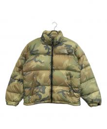 THE NORTH FACE（ザ ノース フェイス）の古着「ヌプシダウンジャケット」｜カーキ