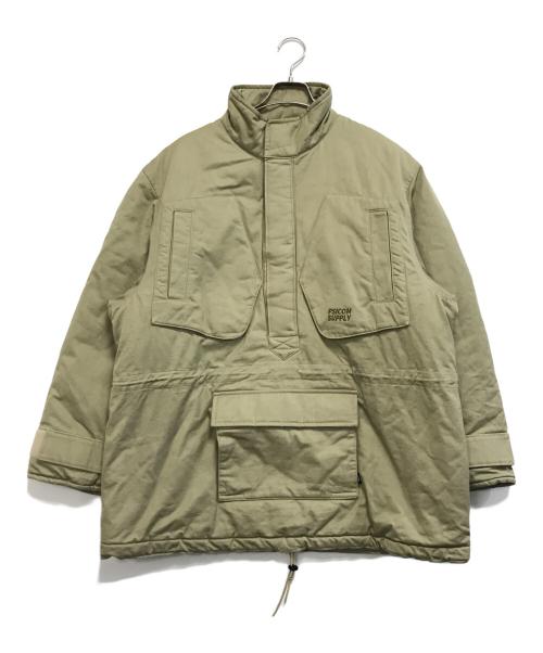 psicom（サイコム）psicom (サイコム) Cozy jacket カーキ サイズ:Lの古着・服飾アイテム