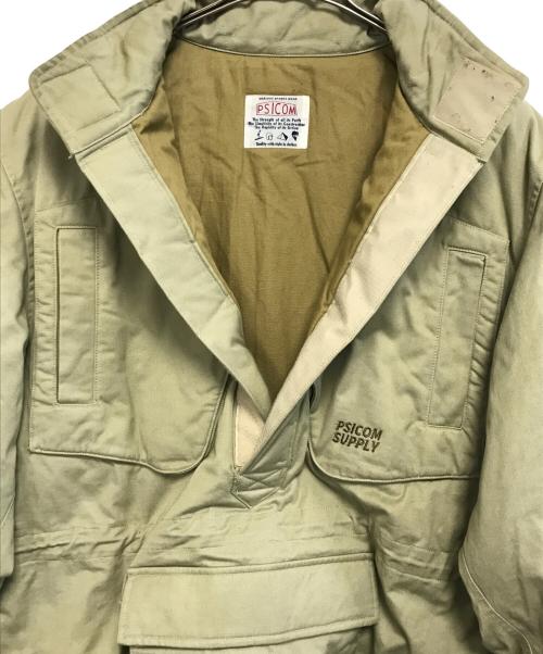 psicom（サイコム）psicom (サイコム) Cozy jacket カーキ サイズ:Lの古着・服飾アイテム