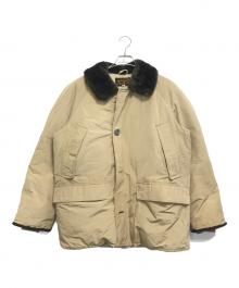 Eddie Bauer（エディーバウアー）の古着「襟ボア中綿コート」｜ベージュ