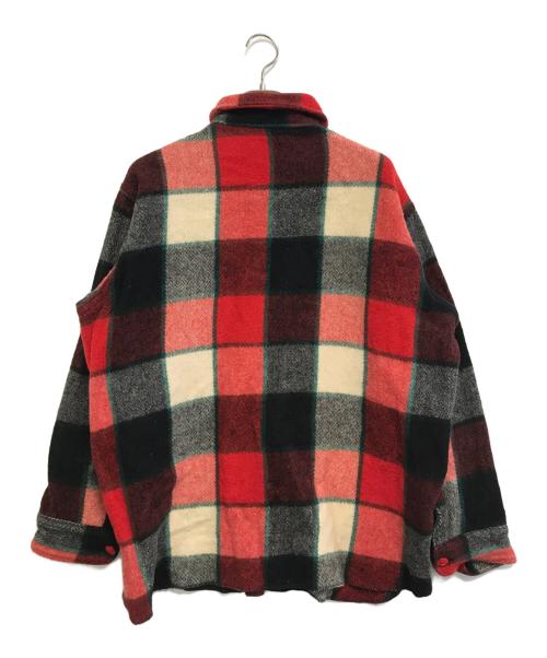 WOOLRICH（ウールリッチ）WOOLRICH (ウールリッチ) ウールジャケット レッド サイズ:17の古着・服飾アイテム