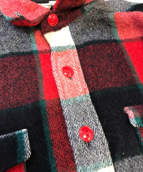 WOOLRICH（ウールリッチ）WOOLRICH (ウールリッチ) ウールジャケット レッド サイズ:17の古着・服飾アイテム