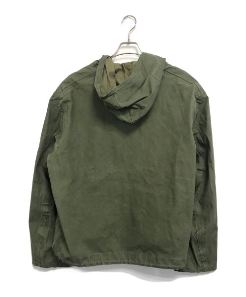 VINTAGE MILITARY（ヴィンテージ ミリタリー）VINTAGE MILITARY (ヴィンテージ ミリタリー) 40s U'S NAVY N-2 DECK RAIN PARKA カーキ サイズ:LARGEの古着・服飾アイテム