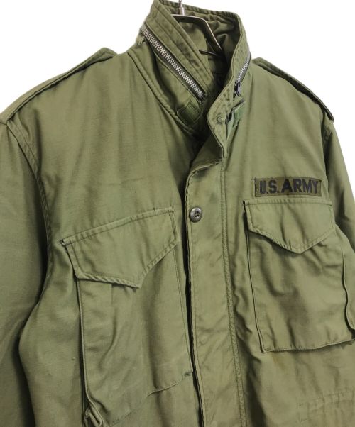 VINTAGE MILITARY（ヴィンテージ ミリタリー）VINTAGE MILITARY (ヴィンテージ ミリタリー) US ARMY M-65 Field Jacket カーキ サイズ:S-Rの古着・服飾アイテム