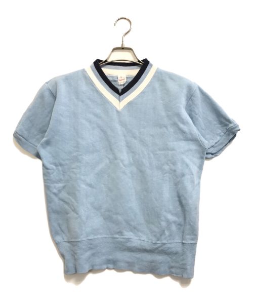 sports wear（スポーツウェア）sports wear (スポーツウェア) 半袖スウェット スカイブルー サイズ:Mの古着・服飾アイテム