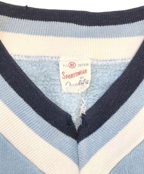 sports wear（スポーツウェア）sports wear (スポーツウェア) 半袖スウェット スカイブルー サイズ:Mの古着・服飾アイテム