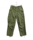 VINTAGE MILITARYヴィンテージ ミリタリー）の古着「US ARMY M-65 フィールドパンツ」｜カーキ