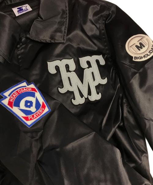 TMT（ティーエムティー）TMT (ティーエムティー) STARTER (スターター) コーチジャケット ブラック サイズ:L 未使用品の古着・服飾アイテム