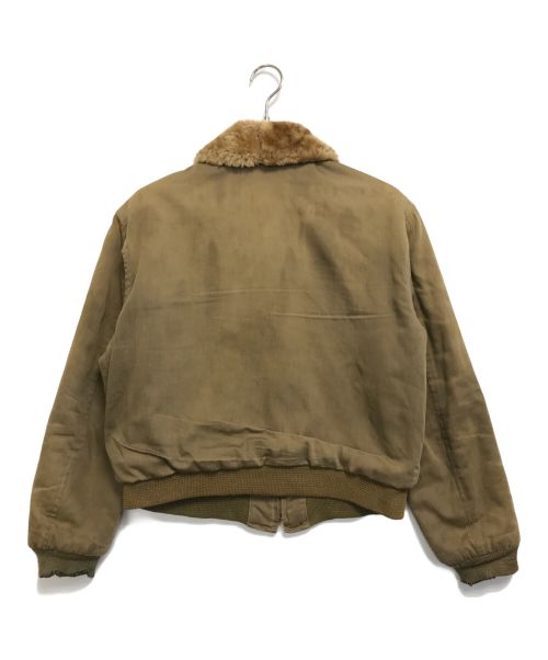 VINTAGE（ヴィンテージ）VINTAGE (ヴィンテージ) B-15フライトジャケット カーキ サイズ:表記なしの古着・服飾アイテム