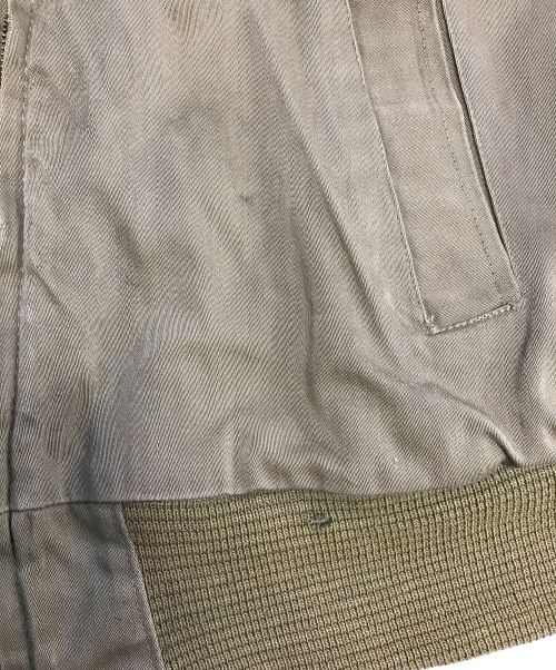 VINTAGE（ヴィンテージ）VINTAGE (ヴィンテージ) B-15フライトジャケット カーキ サイズ:表記なしの古着・服飾アイテム