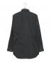 COMME des GARCONS HOMME PLUS (コムデギャルソンオムプリュス) 比翼テープ長袖ロングシャツ ブラック サイズ:S：14000円