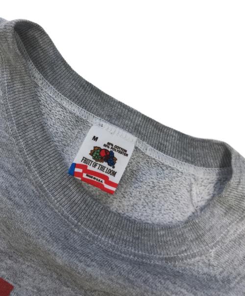 FRUIT OF THE LOOM（フルーツオブザルーム）FRUIT OF THE LOOM (フルーツオブザルーム) スウェット グレー サイズ:Mの古着・服飾アイテム