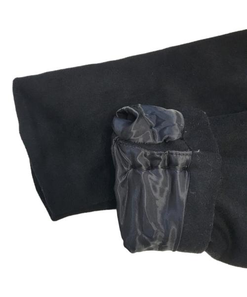 kooi（コーイ）kooi (コーイ) ステッチデザインチェスターコート ブラック サイズ:2の古着・服飾アイテム