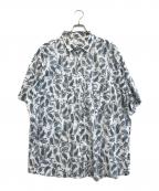 ETROエトロ）の古着「総柄シャツ」｜ブルー