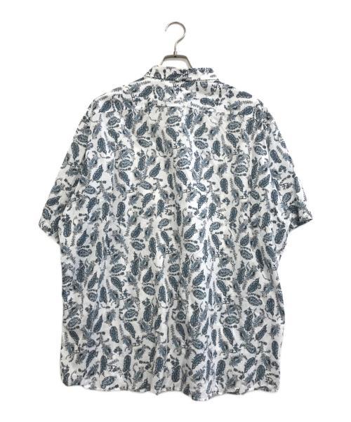 ETRO（エトロ）ETRO (エトロ) 総柄シャツ ブルー サイズ:3XLの古着・服飾アイテム