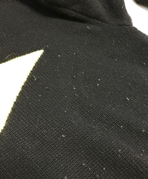 LOUIS VUITTON（ルイ ヴィトン）LOUIS VUITTON (ルイ ヴィトン) LVインタルシアフットボールニット ブラック サイズ:4Ⅼの古着・服飾アイテム