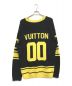 LOUIS VUITTON (ルイ ヴィトン) LVインタルシアフットボールニット ブラック サイズ:4Ⅼ：50000円