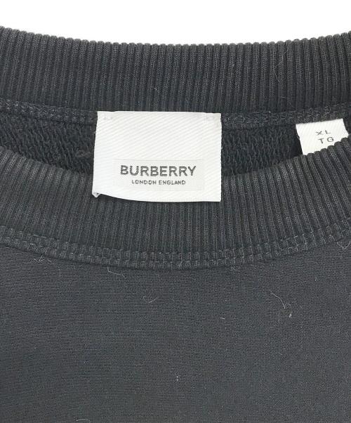 BURBERRY（バーバリー）BURBERRY (バーバリー) スウェット ブラック サイズ:XL　　　の古着・服飾アイテム