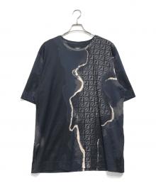 FENDI（フェンディ）の古着「総柄ｔシャツ」｜ブラック