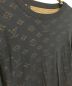 中古・古着 LOUIS VUITTON (ルイ ヴィトン) ドロップニードルモノグラムクルーネックニット ネイビー サイズ:XL：50000円