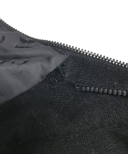 LOUIS VUITTON（ルイ ヴィトン）LOUIS VUITTON (ルイ ヴィトン) ニットジャケット ブラック サイズ:XXLの古着・服飾アイテム