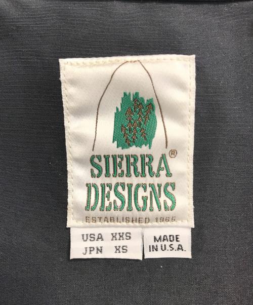SIERRA DESIGNS（シエラデザインズ）SIERRA DESIGNS (シエラデザインズ) 60/40 マウンテンパーカー ブラック サイズ:XSの古着・服飾アイテム