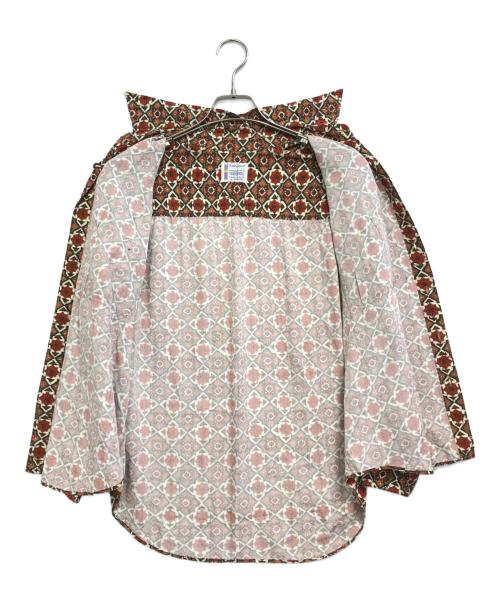 TOWN CRAFT（タウンクラフト）TOWN CRAFT (タウンクラフト) 総柄シャツ ブラウン サイズ:表記なしの古着・服飾アイテム