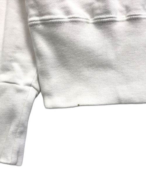 POLO RALPH LAUREN（ポロ・ラルフローレン）POLO RALPH LAUREN (ポロ・ラルフローレン) 襟付きハーフジップスウェット ホワイト サイズ:Mの古着・服飾アイテム