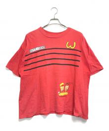 アニメーションTシャツ（アニメーションTシャツ）の古着「90s BEAVIS AND BUTT-HEAD(ビーバス・アンド・バットヘッド) プリントTシャツ」｜レッド