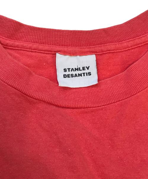 アニメーションTシャツ（アニメーションTシャツ）アニメーションTシャツ (アニメーションTシャツ) 90s BEAVIS AND BUTT-HEAD(ビーバス・アンド・バットヘッド) プリントTシャツ レッド サイズ:LARGEの古着・服飾アイテム