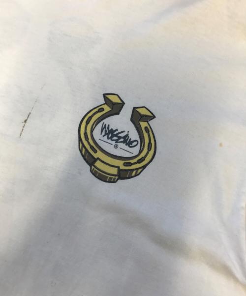 MOSSIMO（モッシモ）MOSSIMO (モッシモ) プリントTシャツ ホワイト サイズ:表記なしの古着・服飾アイテム