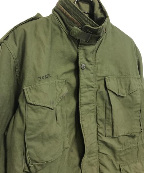 VINTAGE MILITARY（ヴィンテージ ミリタリー）VINTAGE MILITARY (ヴィンテージ ミリタリー) US ARMY M-65 フィールドジャケット カーキ サイズ:MEDIUM-SHORTの古着・服飾アイテム