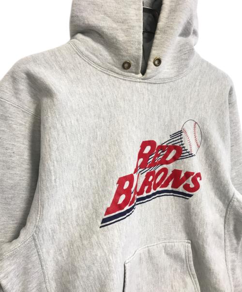 Champion（チャンピオン）Champion (チャンピオン) リヴァースウィーブパーカー グレー サイズ:LARGEの古着・服飾アイテム