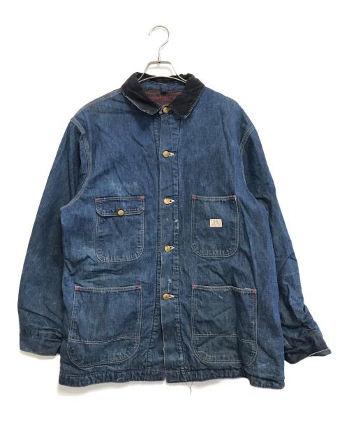 Sears（シアーズ）Sears (シアーズ) 裏ブランケットデニムカバーオール インディゴ サイズ:表記なしの古着・服飾アイテム