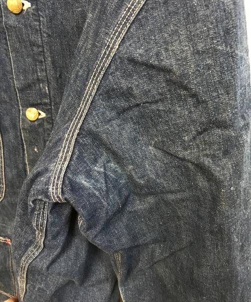 Sears（シアーズ）Sears (シアーズ) 裏ブランケットデニムカバーオール インディゴ サイズ:表記なしの古着・服飾アイテム