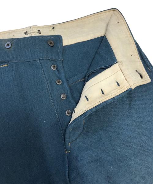 VINTAGE（ヴィンテージ）VINTAGE (ヴィンテージ) ウールパンツ スカイブルー サイズ:表記なしの古着・服飾アイテム
