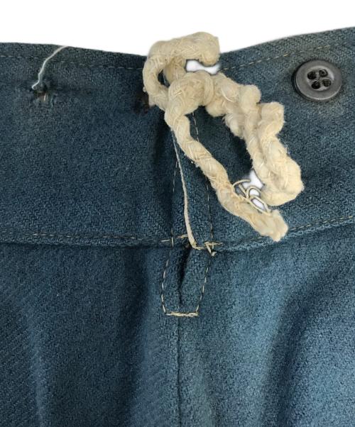 VINTAGE（ヴィンテージ）VINTAGE (ヴィンテージ) ウールパンツ スカイブルー サイズ:表記なしの古着・服飾アイテム