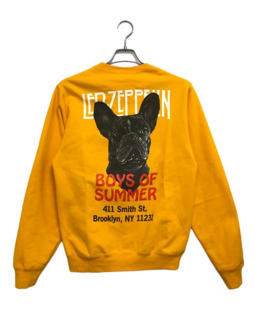 BOYS OF SUMMER（ボーイズオブサマー）BOYS OF SUMMER (ボーイズオブサマー) スウェット イエロー サイズ:Sの古着・服飾アイテム