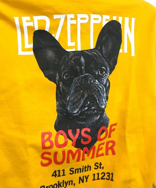 BOYS OF SUMMER（ボーイズオブサマー）BOYS OF SUMMER (ボーイズオブサマー) スウェット イエロー サイズ:Sの古着・服飾アイテム