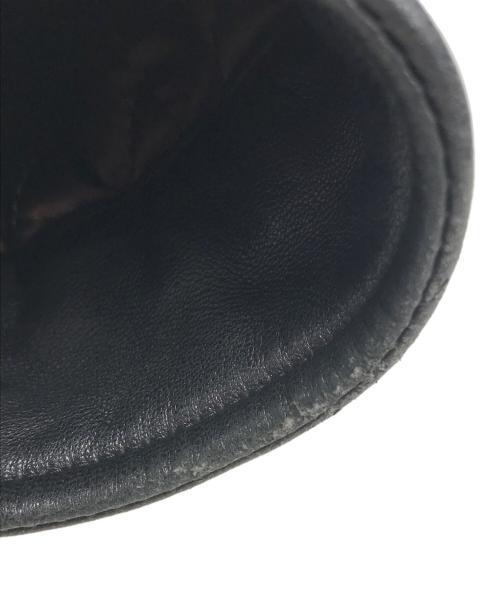 Salvatore Ferragamo（サルヴァトーレ フェラガモ）Salvatore Ferragamo (サルヴァトーレ フェラガモ) レザージャケット ブラック サイズ:48の古着・服飾アイテム