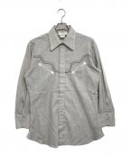 H BAR Cエイチバーシー）の古着「ウエスタンシャツ」｜グレー