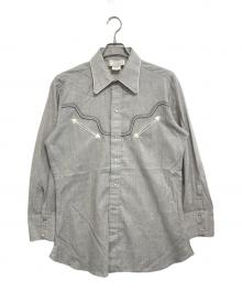 H BAR C（エイチバーシー）の古着「ウエスタンシャツ」｜グレー