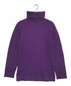 Maison Margielaメゾンマルジェラ）の古着「タートルネックニット」｜パープル